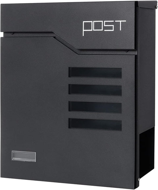 POST Wall Mount Modern Mailbox - Dream Mailboxes