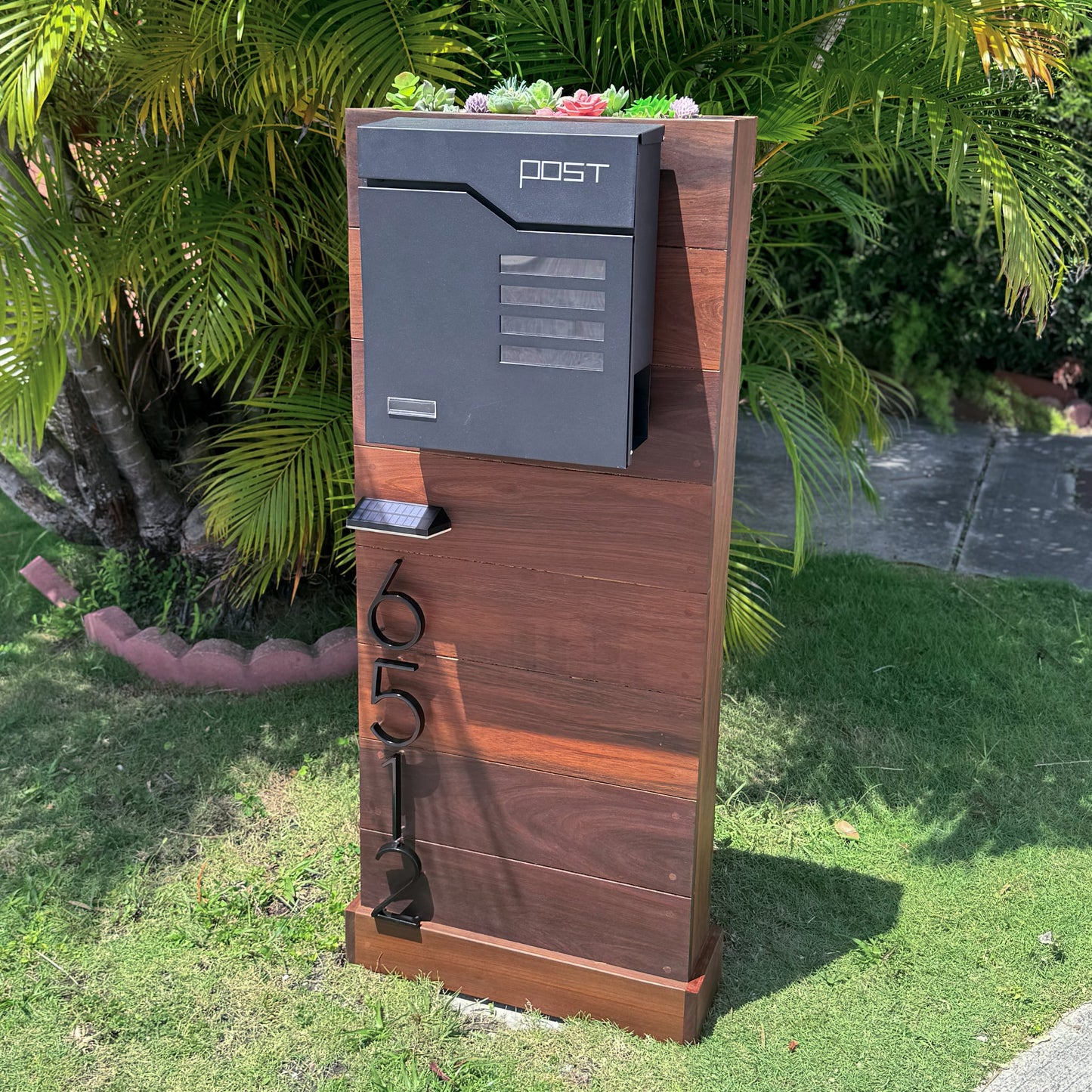 Agave Luxe IPE Mailbox