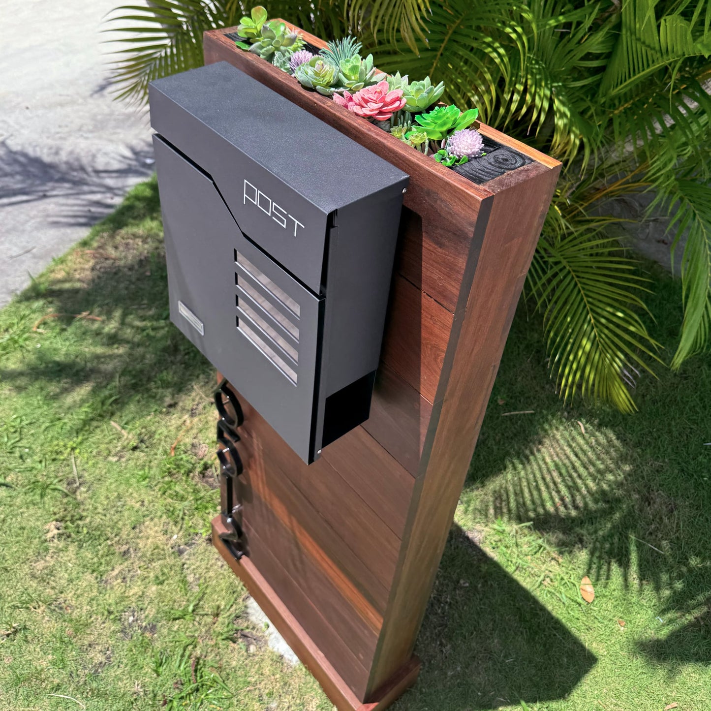 Agave Luxe IPE Mailbox