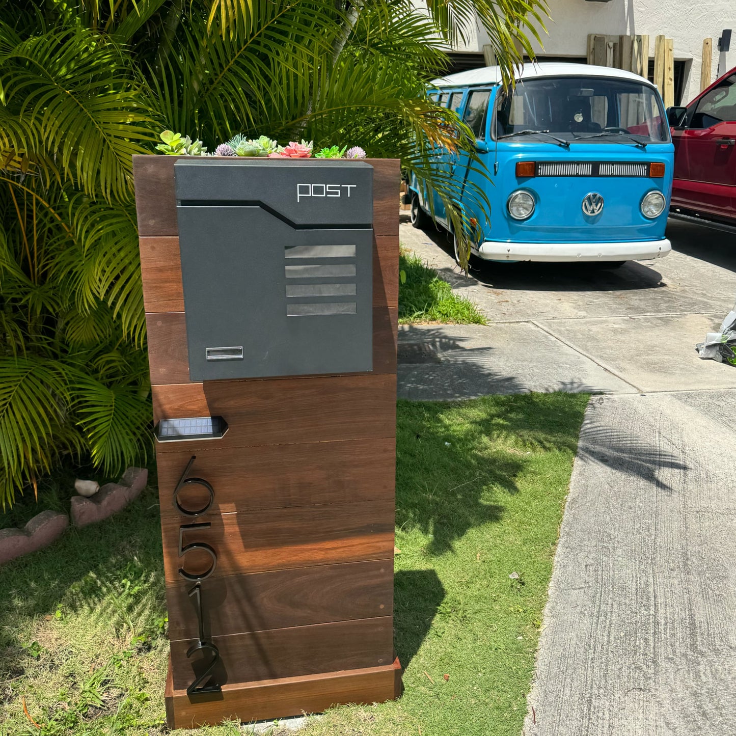 Agave Luxe IPE Mailbox