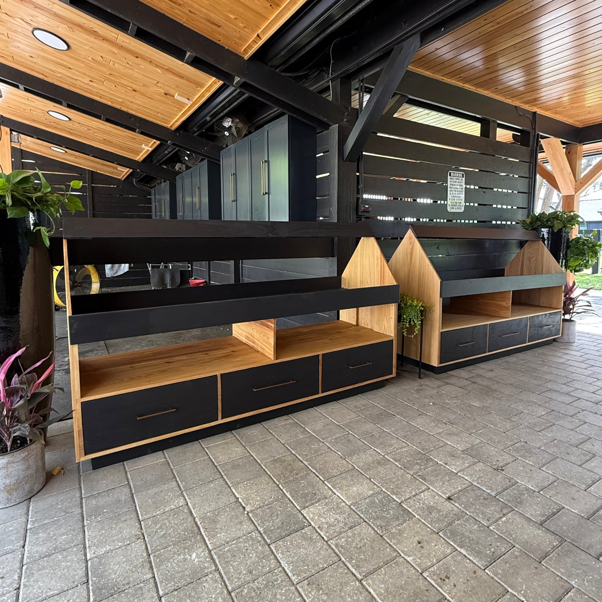 Custom Horse Grooming Station - Tailored Barn Storage Solution - Dream Mailboxes