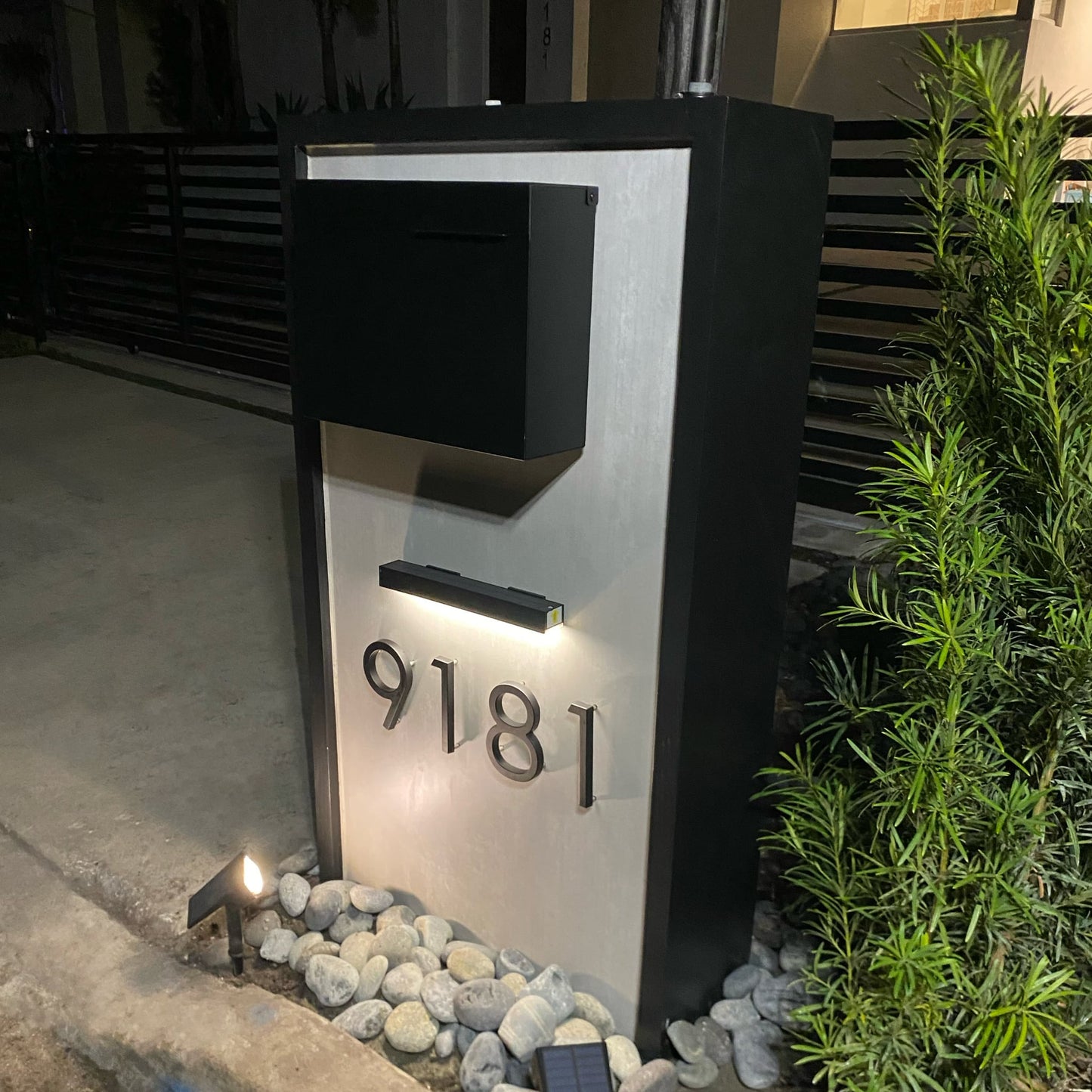 Slate Anthracite Mailbox - Dream Mailboxes