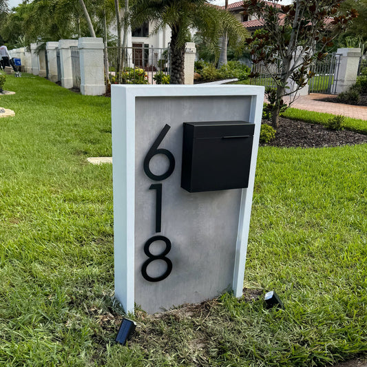 Slate Serenity Mailbox - Dream Mailboxes