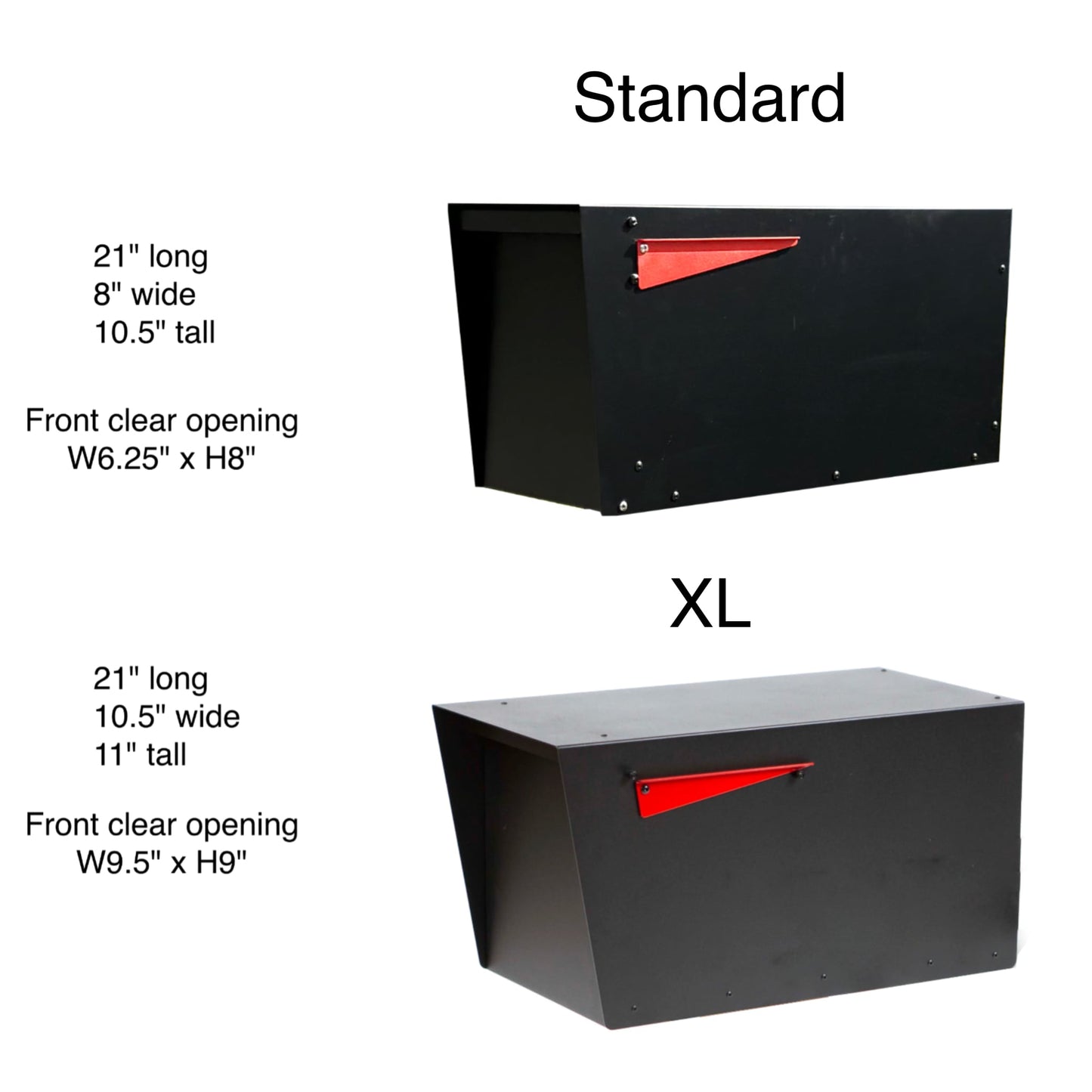 Slatline Sleek Mailbox - Dream Mailboxes