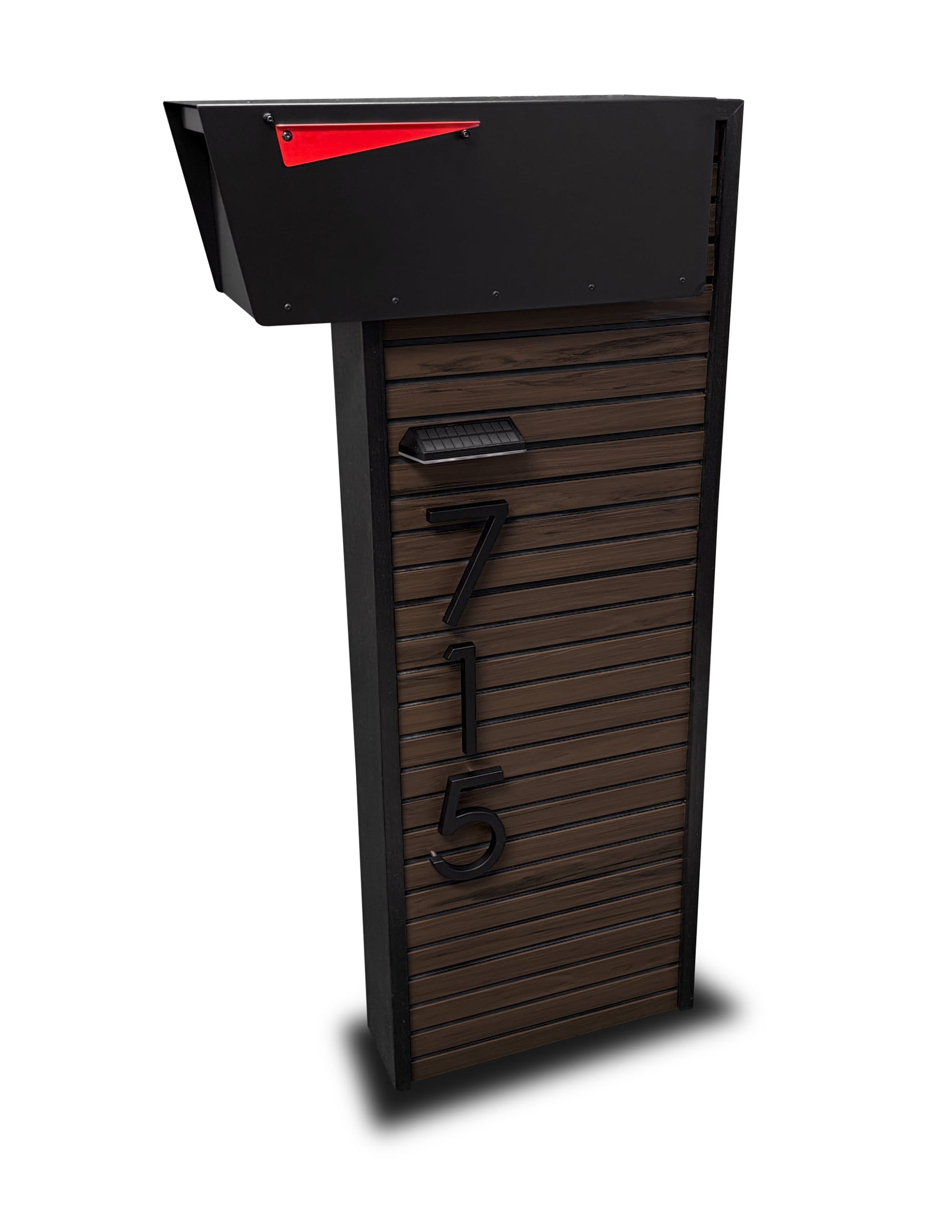 Solara Slatwall Composite Mailbox - Dream Mailboxes