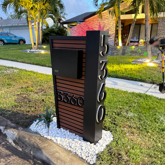 Vista Valley Mailbox (LED) - Dream Mailboxes