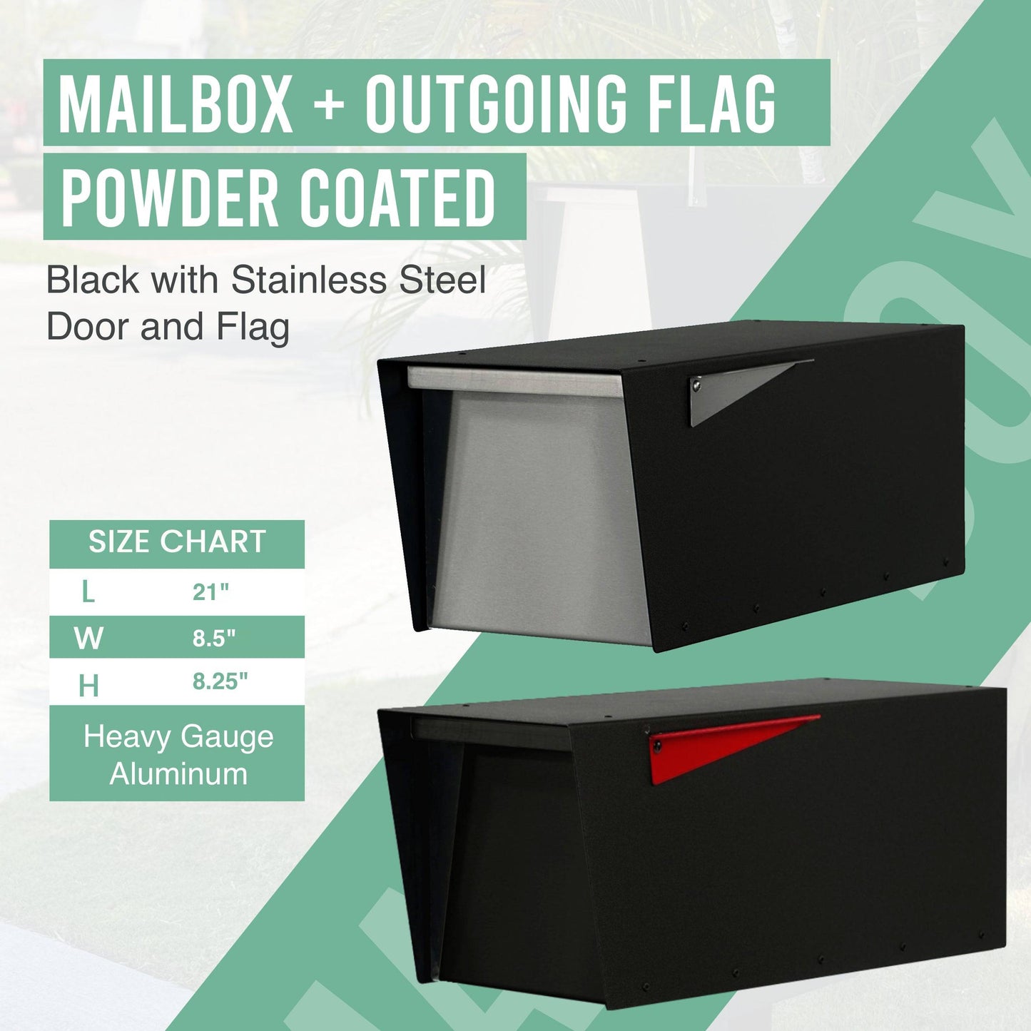 Solara Serenity Mailbox - Dream Mailboxes