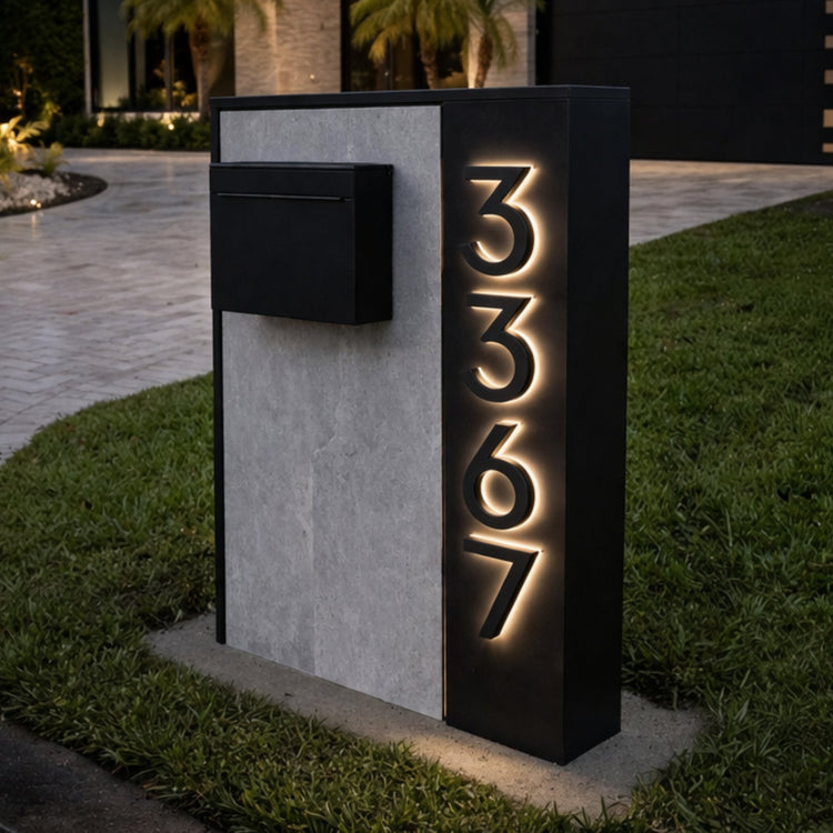 Slate Mailboxes