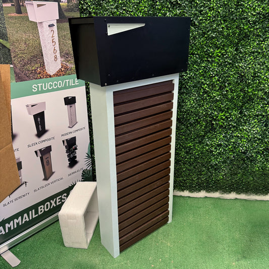 Slatline Slatwall Mailbox - Dream Deal
