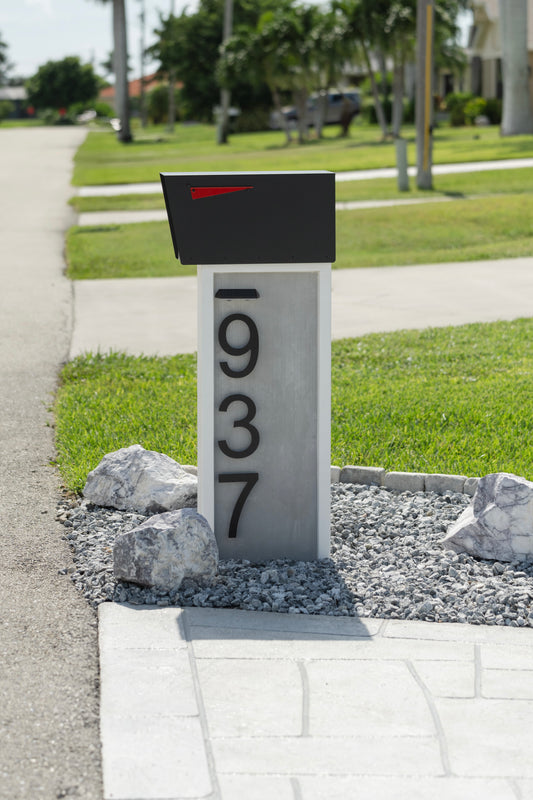 Slate Sleek Mailbox