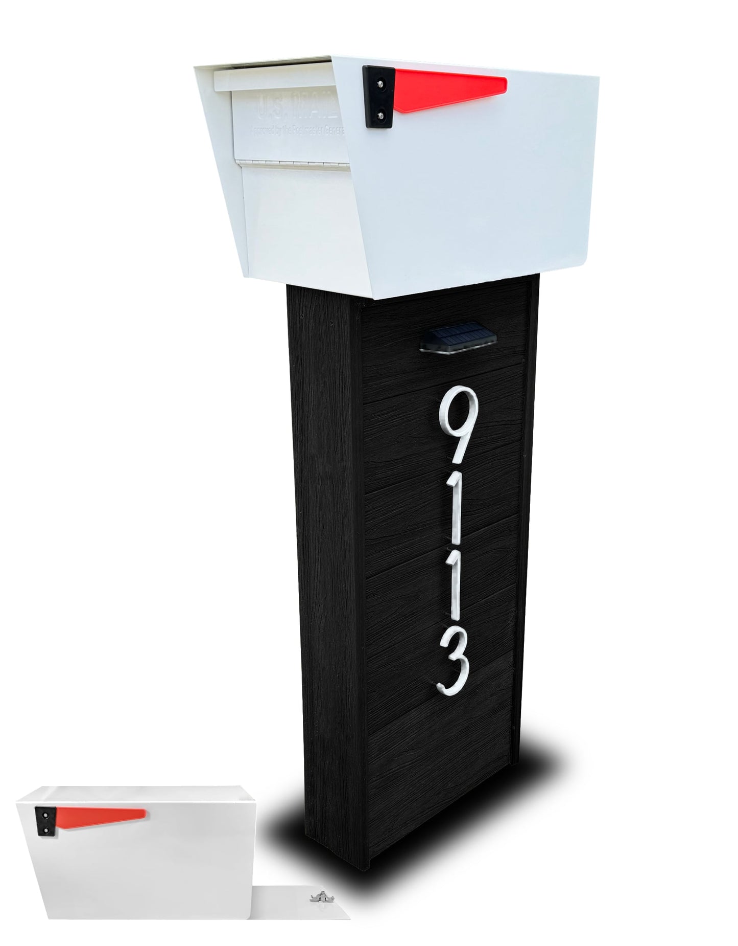 Modern Classic Composite Back Open Mailbox - (Locking)