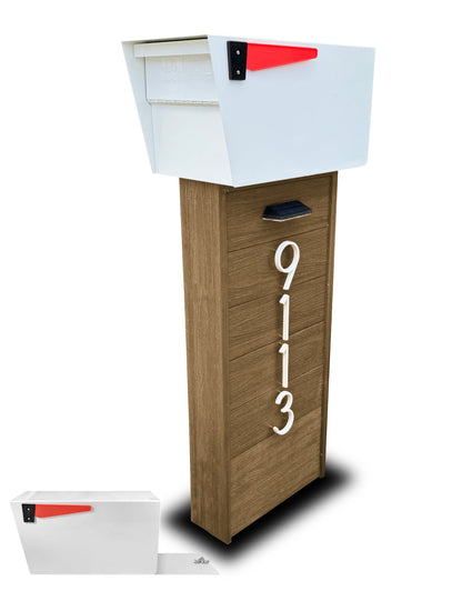 Modern Classic Composite Back Open Mailbox - (Locking)