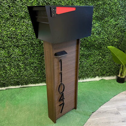 Modern Classic Composite Back Open Mailbox - (Locking)