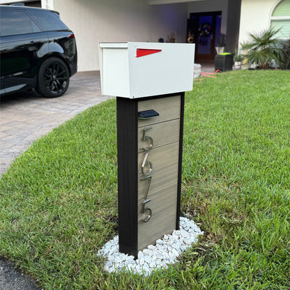 Modern Composite (2-Tone) Mailbox