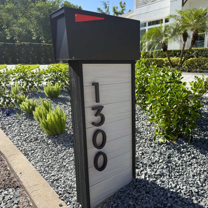 Modern Composite (2-Tone) Mailbox