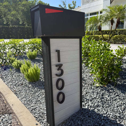 Modern Composite (2-Tone) Mailbox