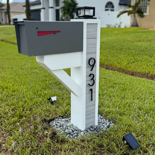 Modern Farmhouse Mailbox - Dream Mailboxes
