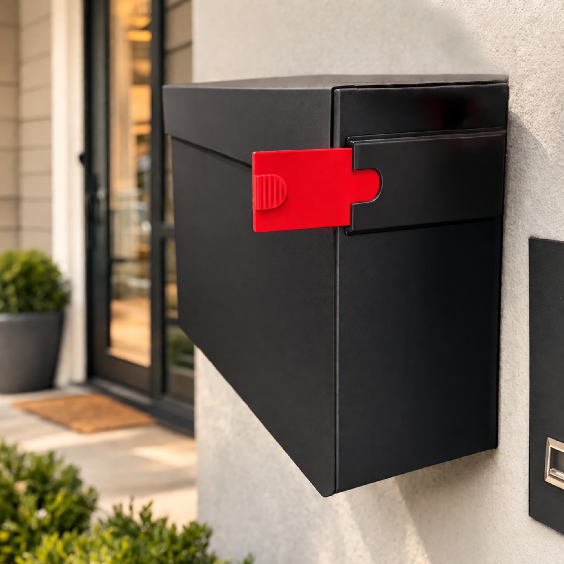 Retractable Mail Flag – Clean Signal Indicator for Modern Mailboxes - Dream Mailboxes