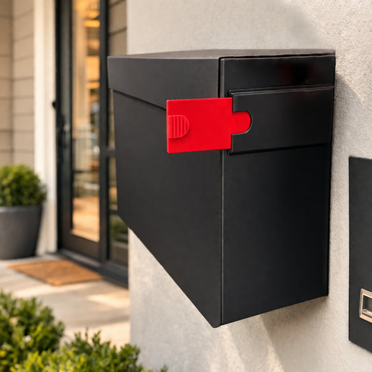 Retractable Mail Flag – Clean Signal Indicator for Modern Mailboxes - Dream Mailboxes