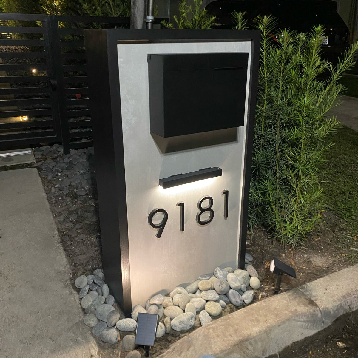 Slate Anthracite Mailbox