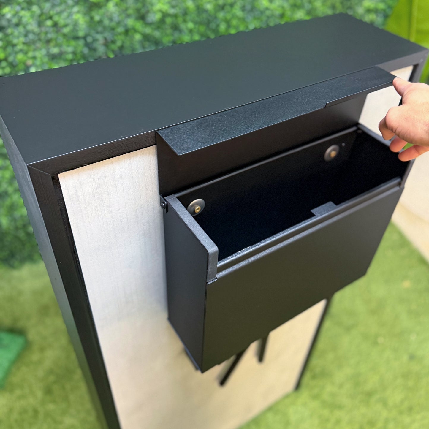 Slate Anthracite Mailbox - Dream Mailboxes