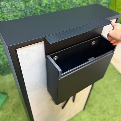 Slate Anthracite Mailbox - Dream Mailboxes