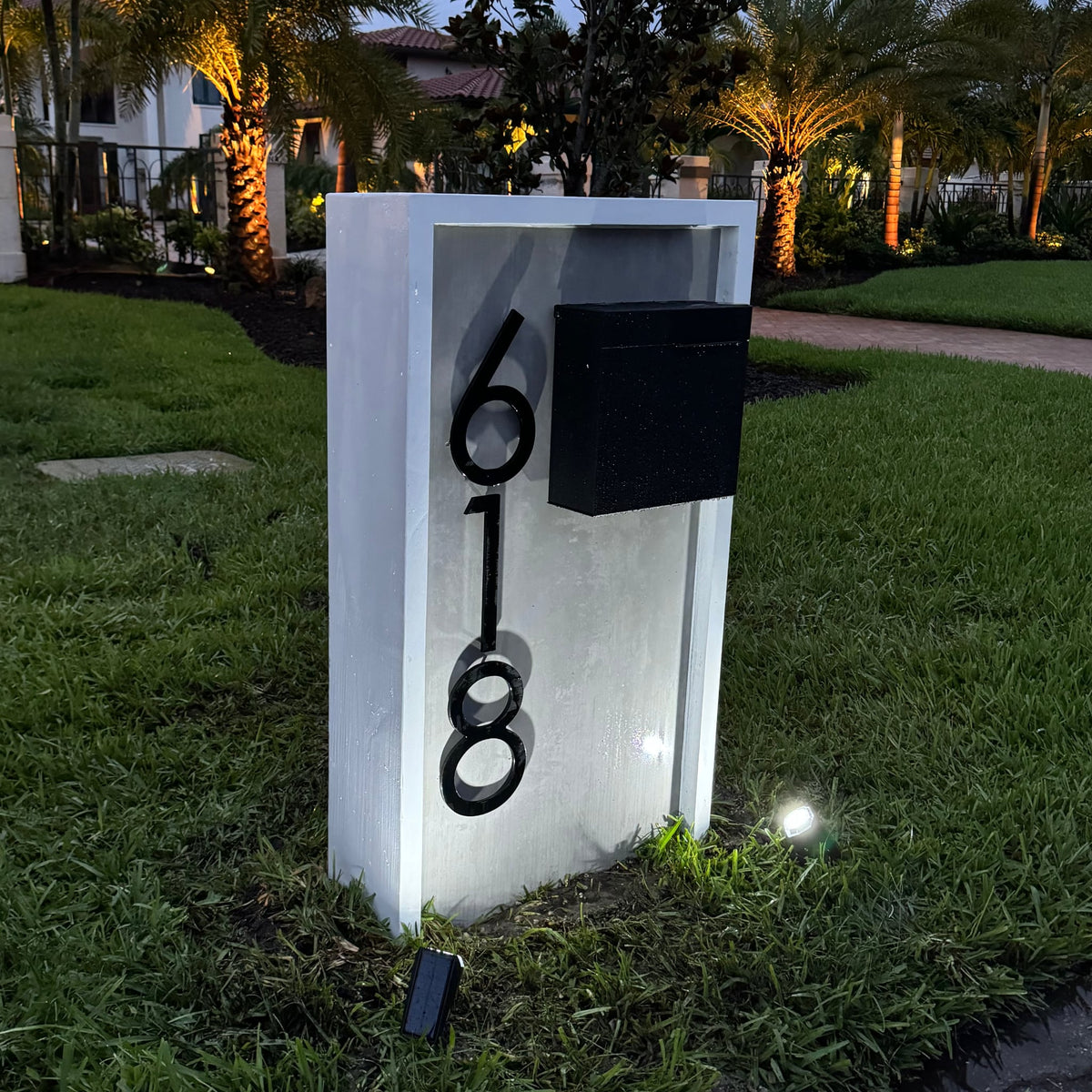 Slate Serenity Mailbox | Dream Mailboxes