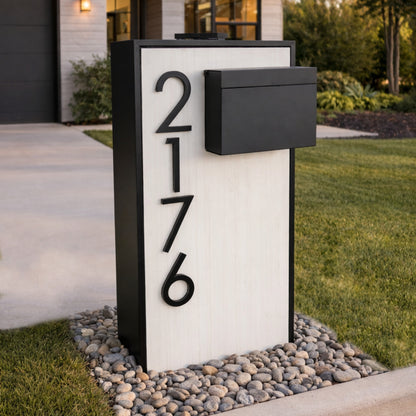 Slate Serenity Mailbox - Dream Mailboxes