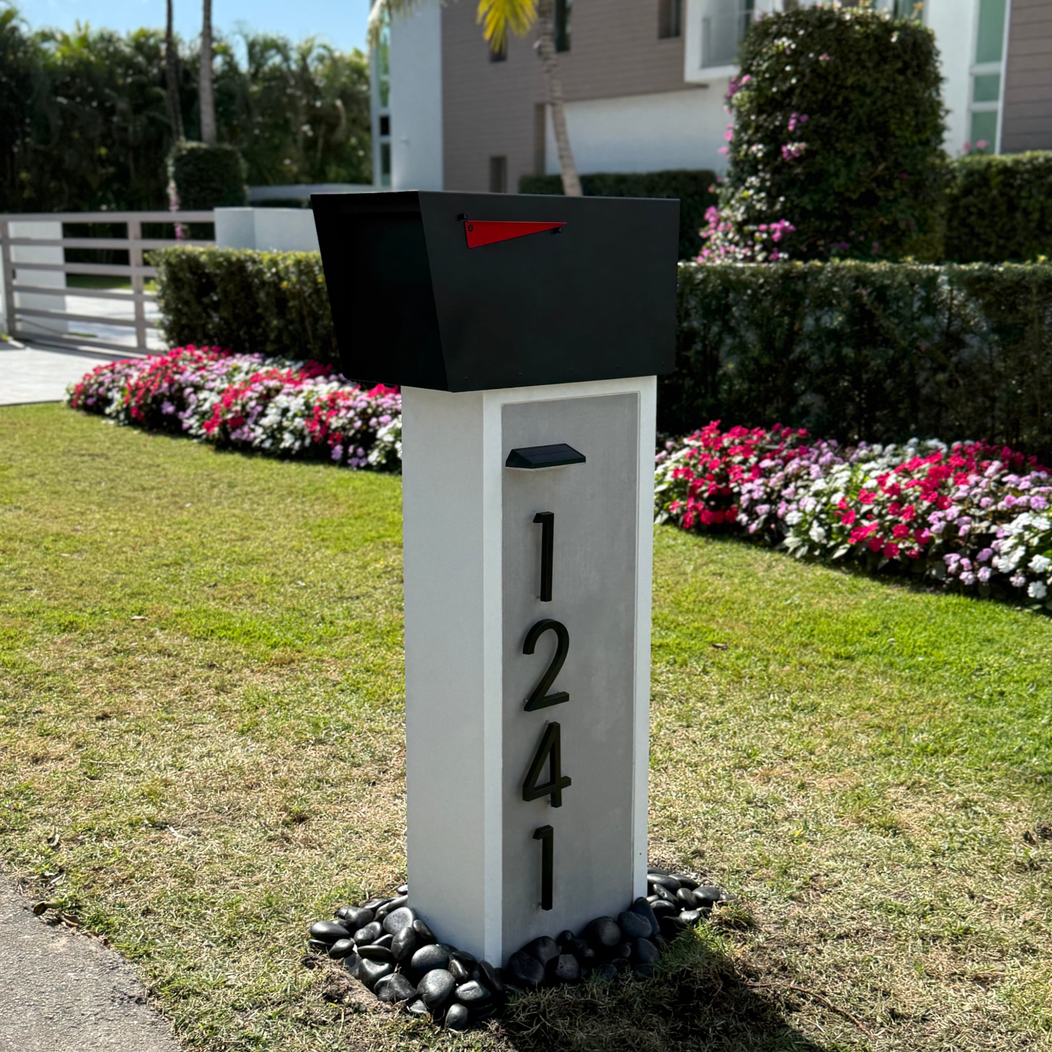 Stackable Mailboxes Slate Sleek Mailbox
