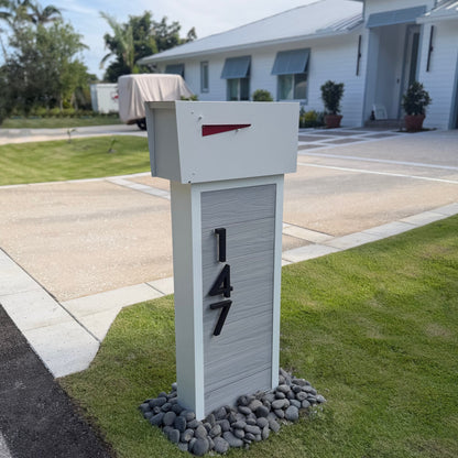 Slatline Sleek Mailbox - Lakefield West