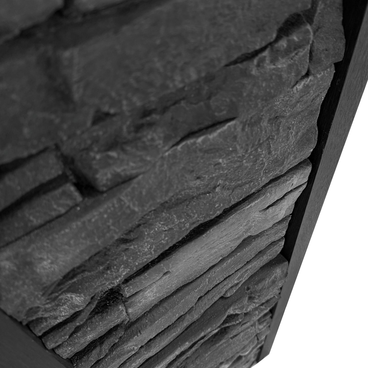 Slatline Faux Stone Mailbox - Dream Mailboxes