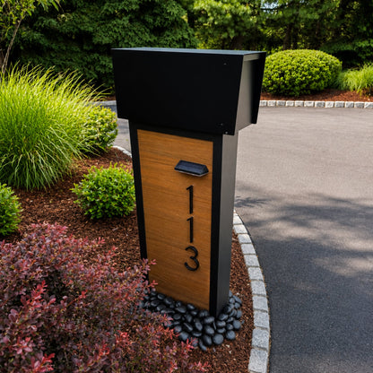 Slatline Sleek Mailbox - Lakefield West