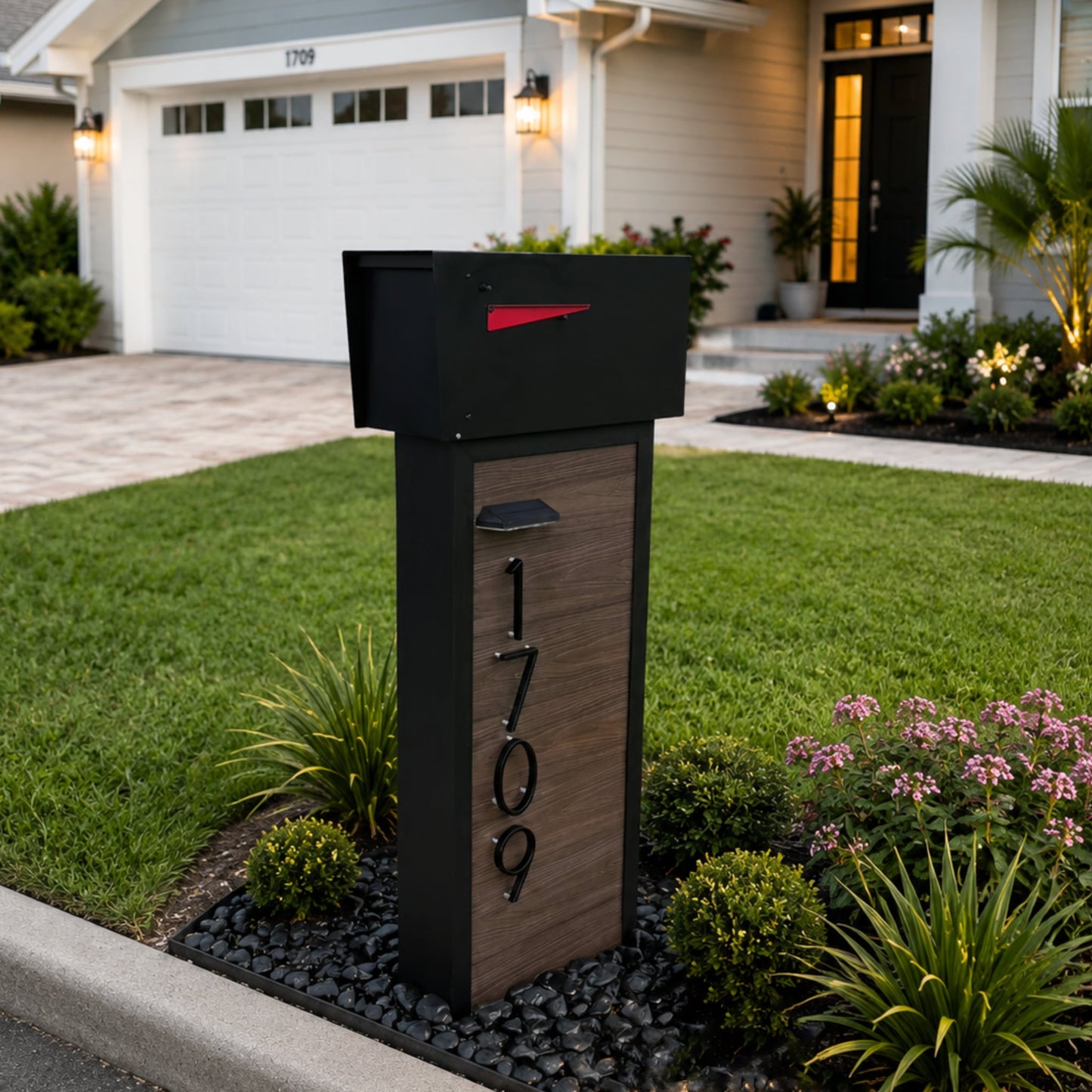 Slatline Sleek Mailbox - Lakefield West