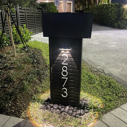 Sleek Slat Mailbox (Composite) - Dream Mailboxes