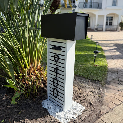 Sleek Slat Mailbox (Composite) - Dream Mailboxes