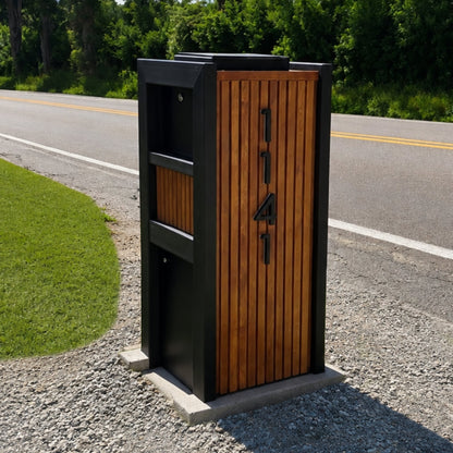 VaultBox Elite Aluminum Panel Package Mailbox (LED Backlit)