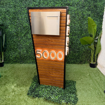 Vista Valley Aluminum Mailbox