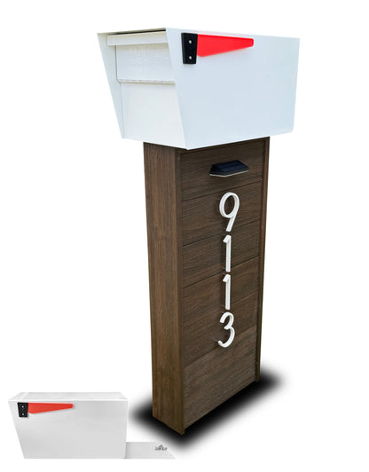 Modern Classic Composite Back Open Mailbox - (Locking)