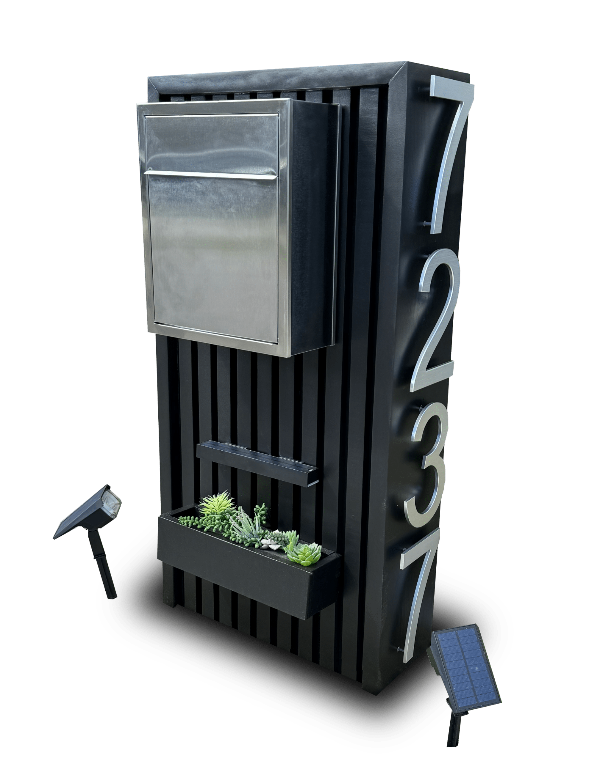 Slatwall Serenity Mailbox | Dream Mailboxes