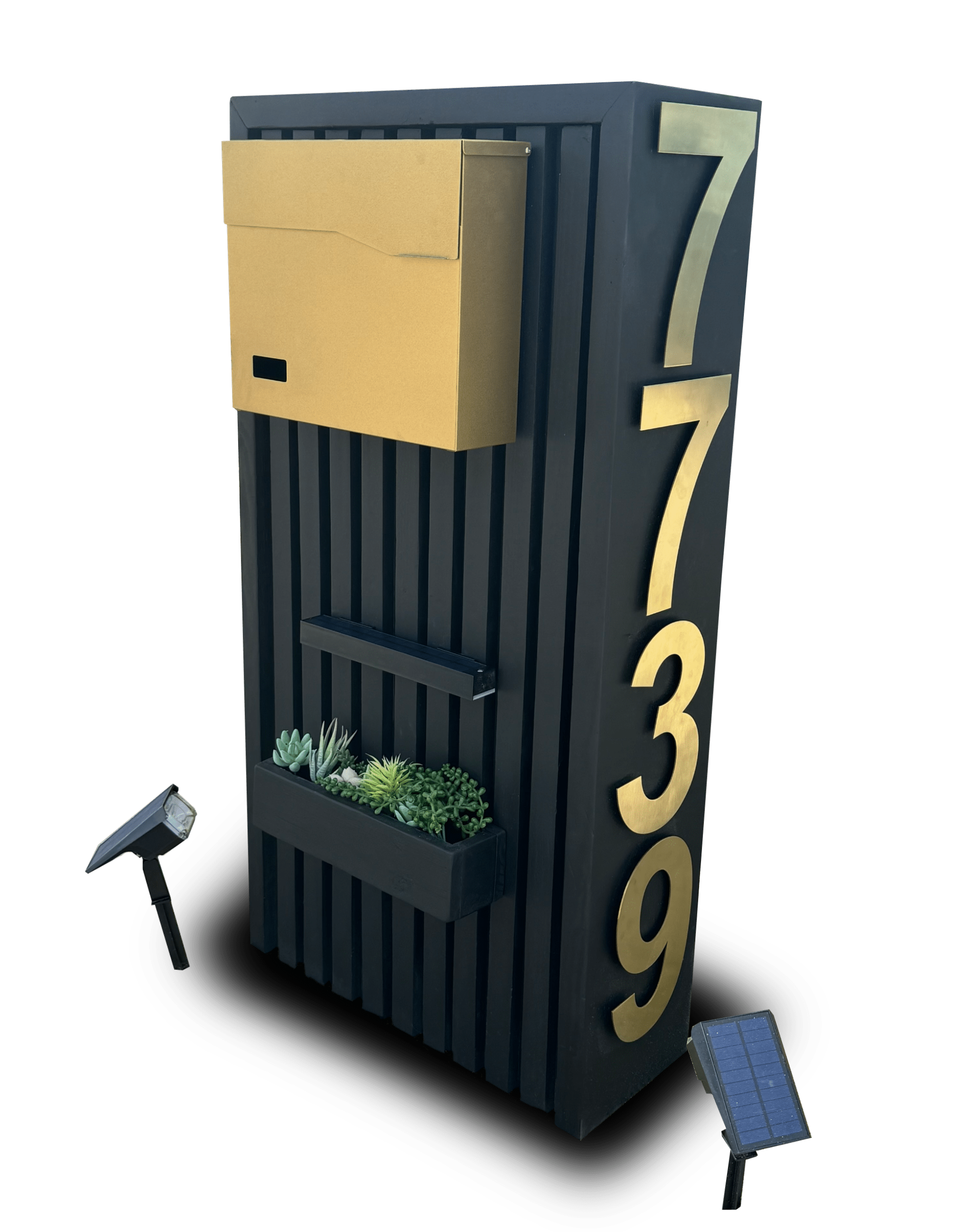 Slatwall Serenity Mailbox | Dream Mailboxes