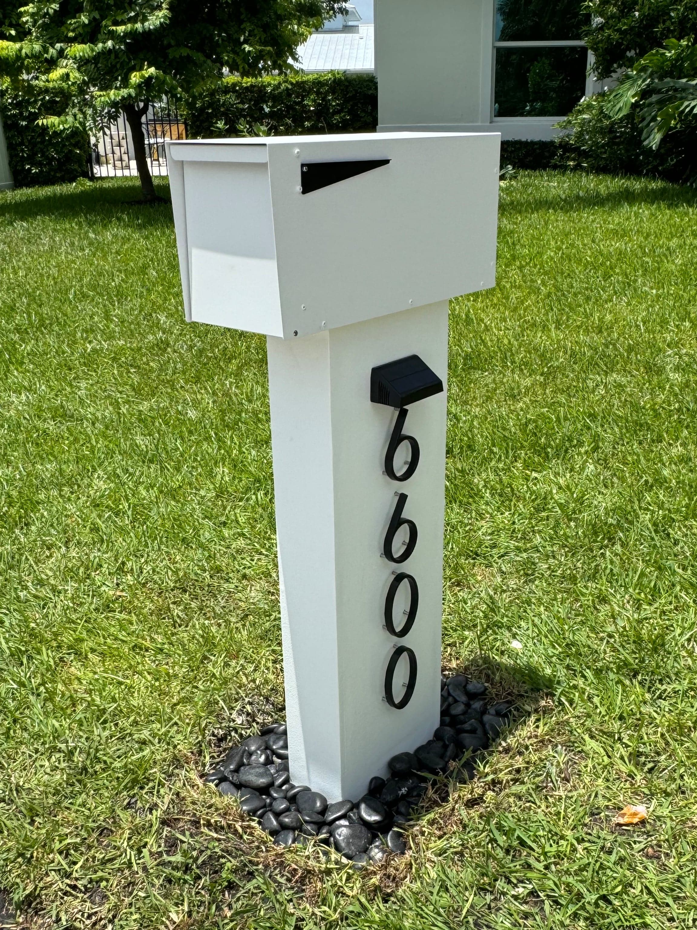 Boxed Posts Custom Mailboxes | Dream Mailboxes