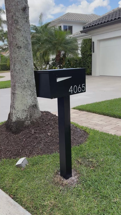 HOA Metaline Post Mailbox